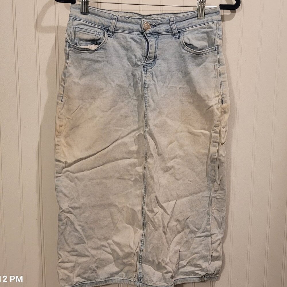 Inherit Remi Modest Denim Skirt Midi 3/4 Reg 29"